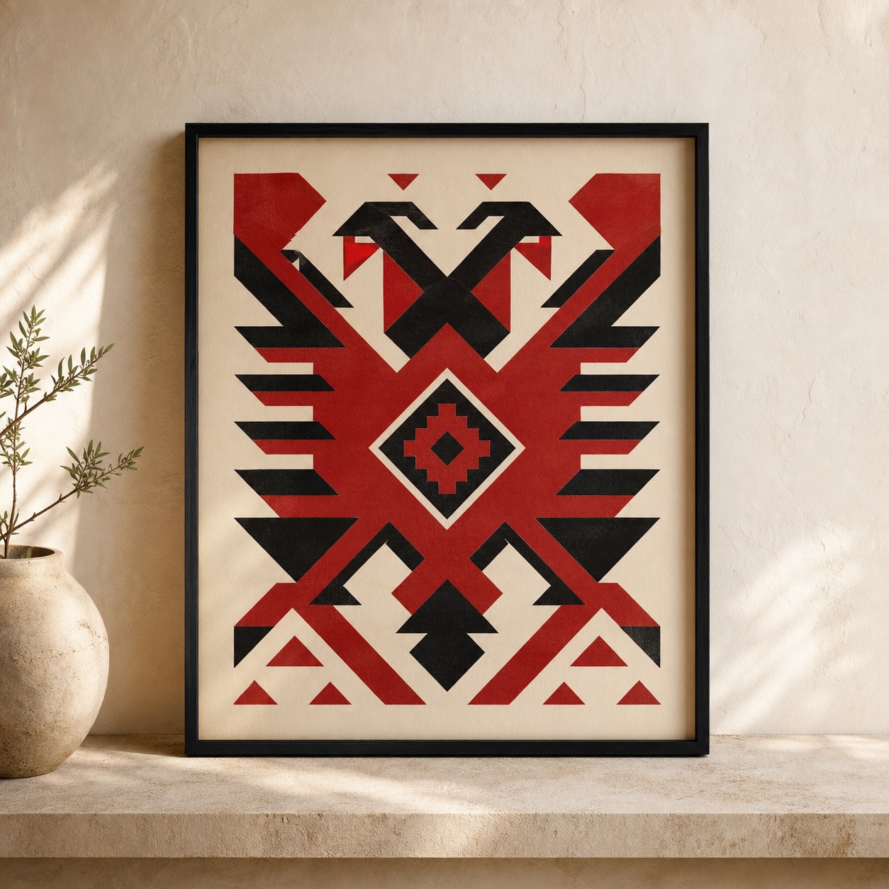 Print Kilim Shqiponjë