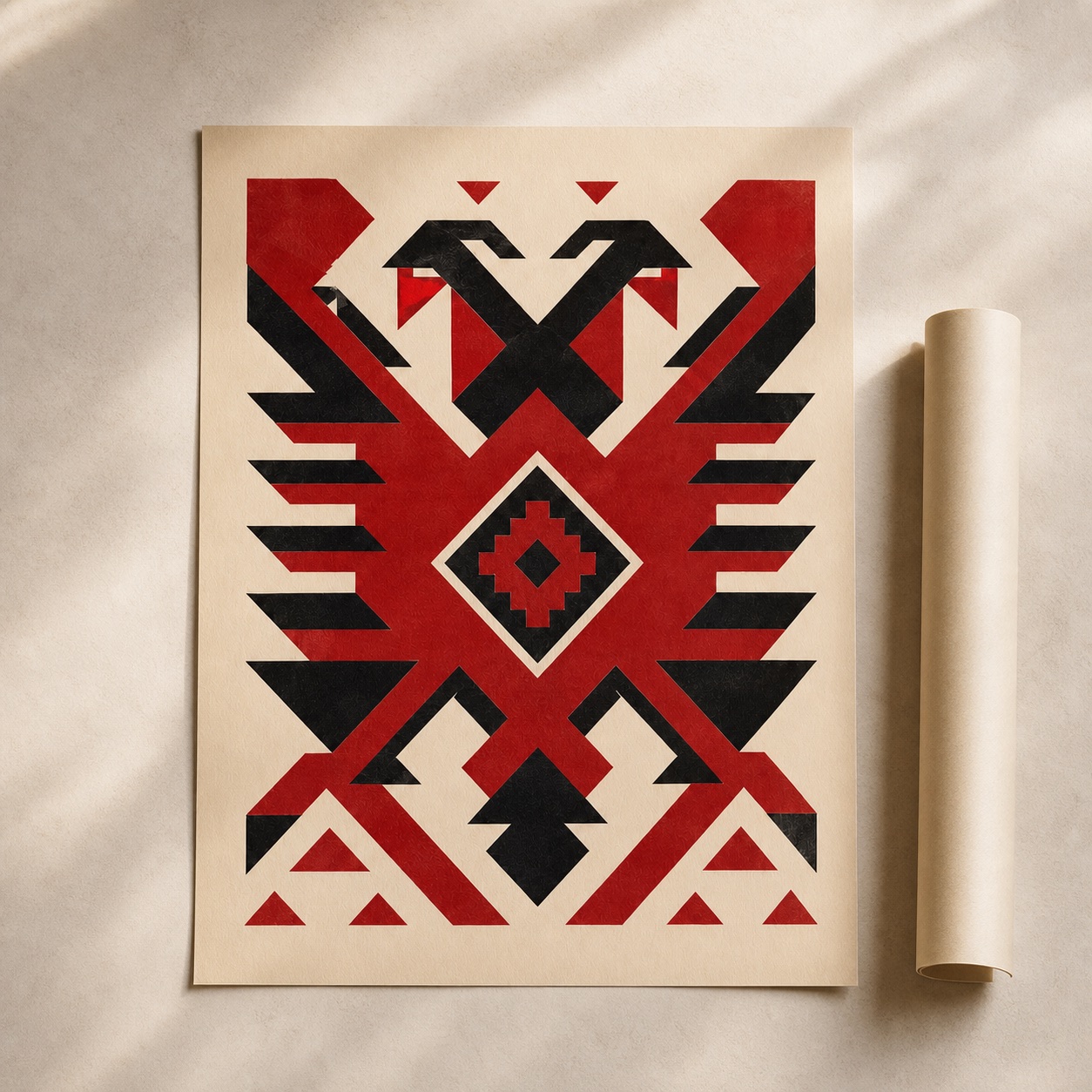 Print Kilim Shqiponjë · 2